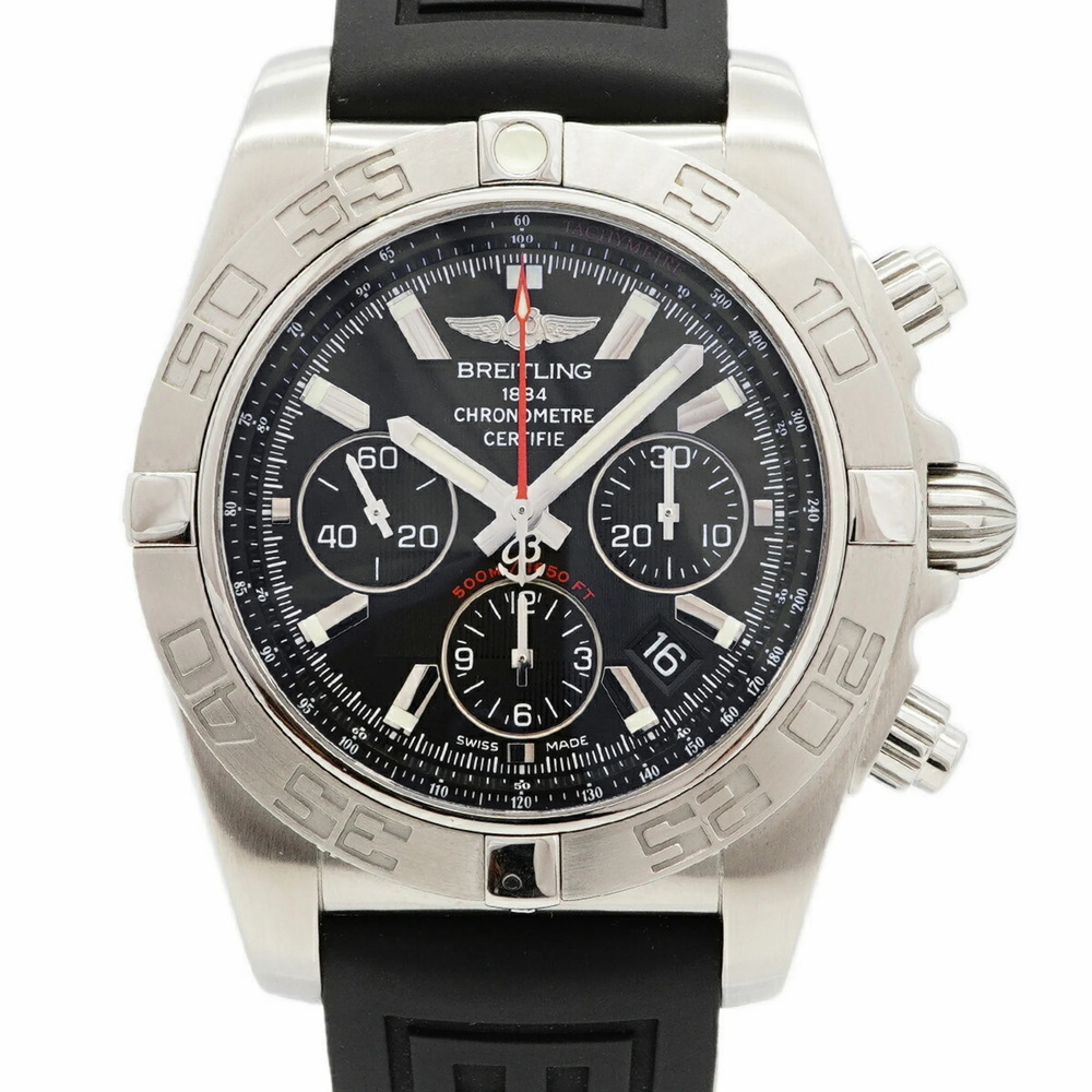 Breitling Chronomat 44 AB011010 AB0110 Black Dial Men's Watch